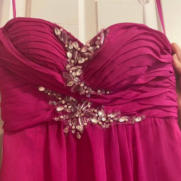 purple prom dress - Picture 2 of 2